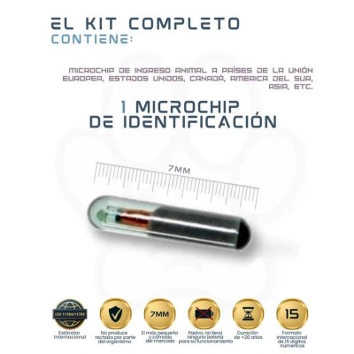 Pet Identification Microchip